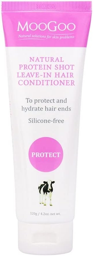 Moogoo Protein Shot Leave-In Conditioner - A Non-Irritating, Moisturizing Hair Treatment To Hydrate, Smooth And Detangle Dry, Frizzy Hair - A Silicone And - Image 4