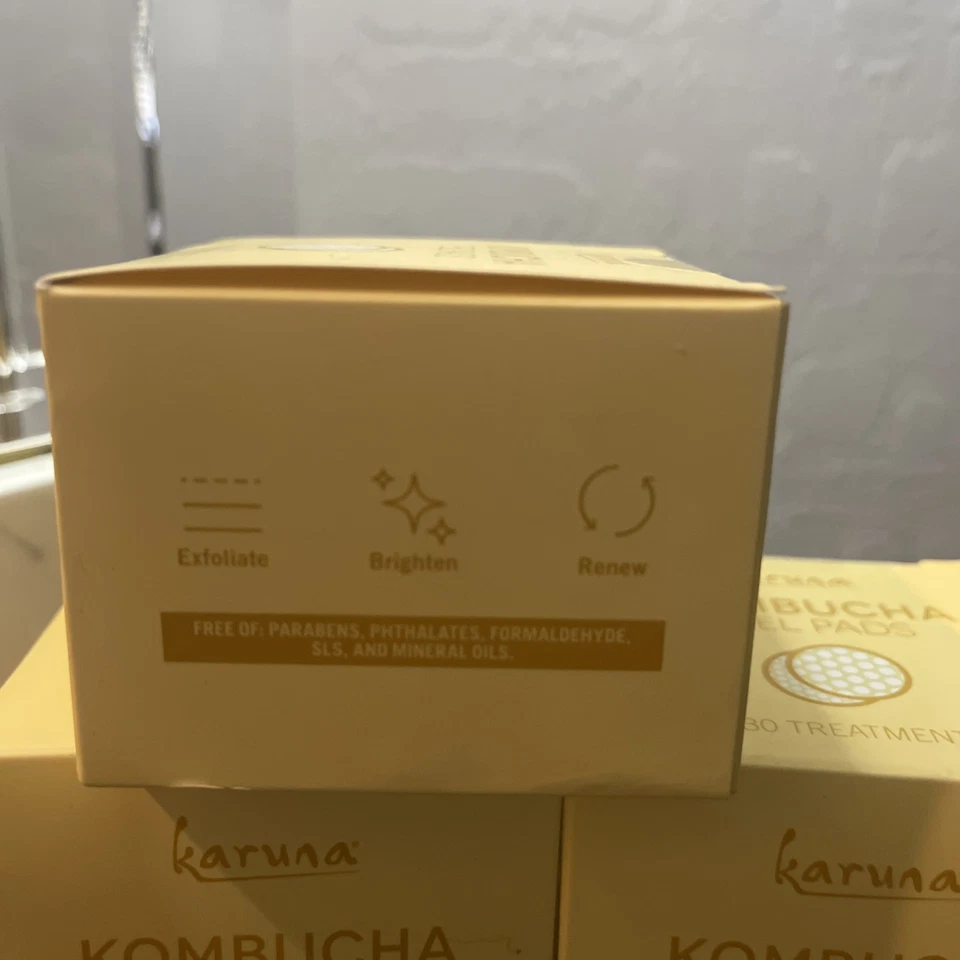 Karuna Kombucha Peel Pads Wipes Exfoliating Face Pads - 30 Count Brighten - Image 4 of 4