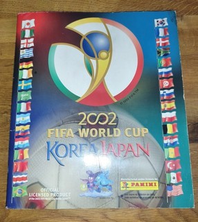 Panini Album WM 2002 Fast vollständig Sticker Fußball WM Rare Belgische Version