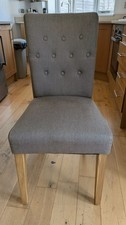 Made.com Flynn Dining Chairs Graphite Grey x 6 Excellent condition