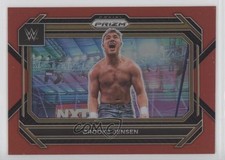 2023 Panini Prizm WWE Red Prizm 52/299 Brooks Jensen #68 z7j