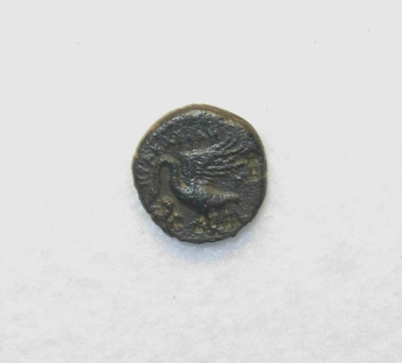 Ionia, Klazomenai, AE 10, 350-300 BC, Apollo / Swan, VF