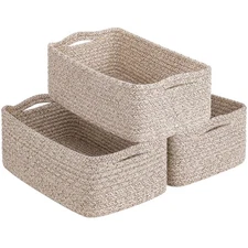 Baskets for Organizing, Storage Basket for Shelves, Baskets for Gifts, Woven ...