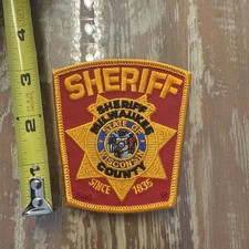 Rare Red Sheriff s Office Dept. Milwaukee Cou...