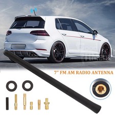 7 Short Car Aerial Antenna Mast Radio Amfm Reception For Vw Golf Mk6 Mk5 Mk4