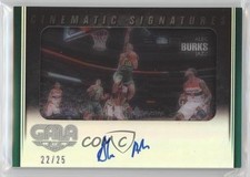 2014-15 Panini Gala Cinematic Signatures Jade 22/25 Alec Burks #20 Auto 0c2
