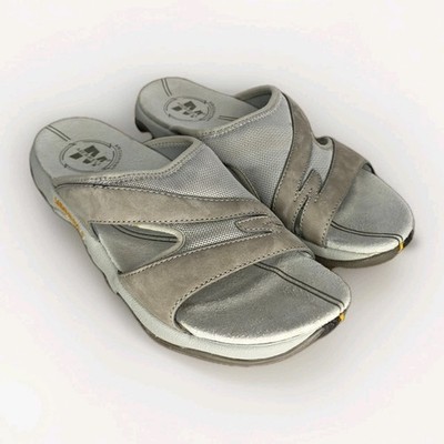 Merrell Terran Slide II Taupe Beige Women Sandals Sz 7 Open Toe Slip-On Active 