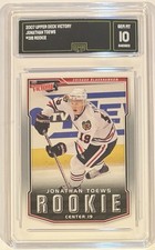 GMA 10 Gem Mint JONATHAN TOEWS 2007/08 UPPER DECK *VICTORY* ROOKIE CARD FHOF!