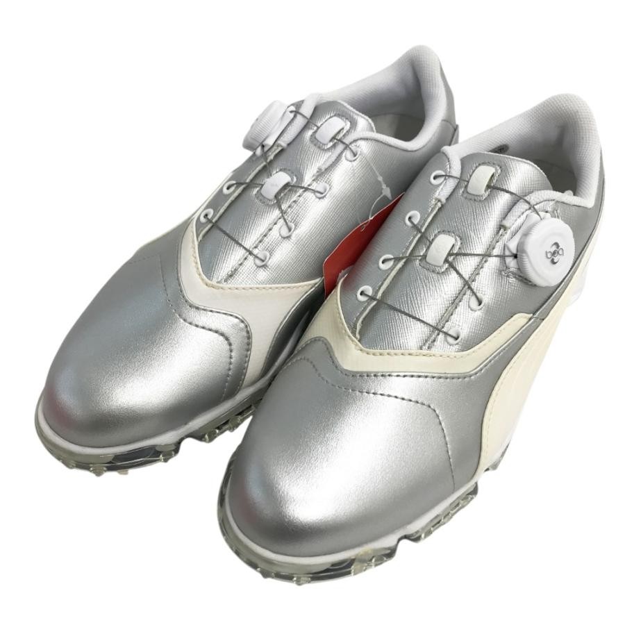 Puma BioPro Boa Womens Golf Shoes Silver US Size 24cm