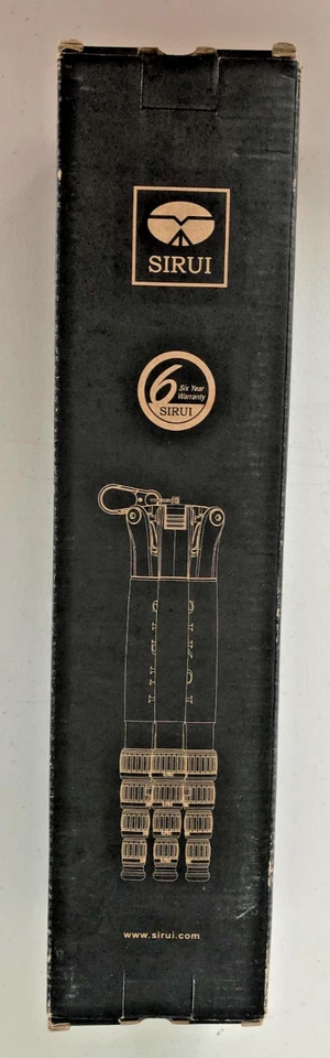 Trípode de viaje serie SIRUI T-0S con cabeza esférica B-00 (T-025SK+B-00K) Foto 2 de 2