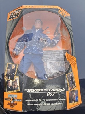 Hasbro Action Man 12'' Action Figure James Bond 007 The World is not Enough MIB