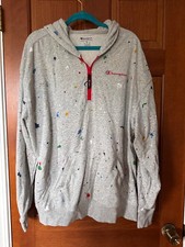 Women's Champion Hooded 3/4 Zip Sweatshirt