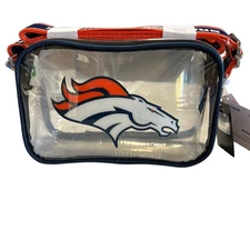 NFL Purse Denver Broncos Clear Stadium Crossbody Bag FOCO NEW Football Concerts