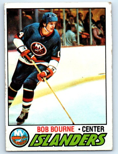 Bob Bourne #93 1977 Topps card