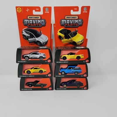 Case F Moving Parts * Complete 6 Car Set Case F * 2025 Matchbox