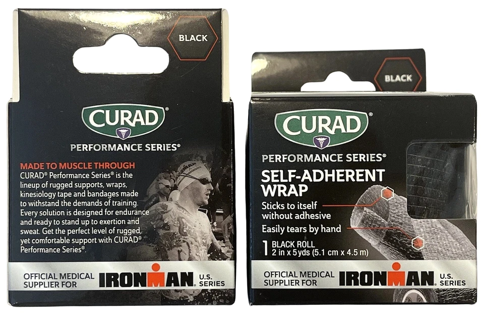 2 Новый CURAD производительности серии черный повязка надежном спортивная лента самоклеящаяся приоритет - Изображение 2 из 4