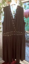 This Black And Studded, Elegant And Edgy, Beverly Drive Womans, Size 20/22 Dress