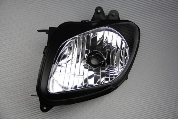 Phare avant gauche pour Suzuki Burgman 650 WVBU 2003-2012 optique de rechange noir