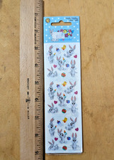 Vintage Sandylion Looney Tunes Lovables Prismatic Baby Bugs Bunny Sticker Pack