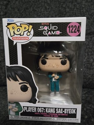 Funko Pop! Vinyl: Kang Sae-Byeok 'Squid' Game Figure Player 067