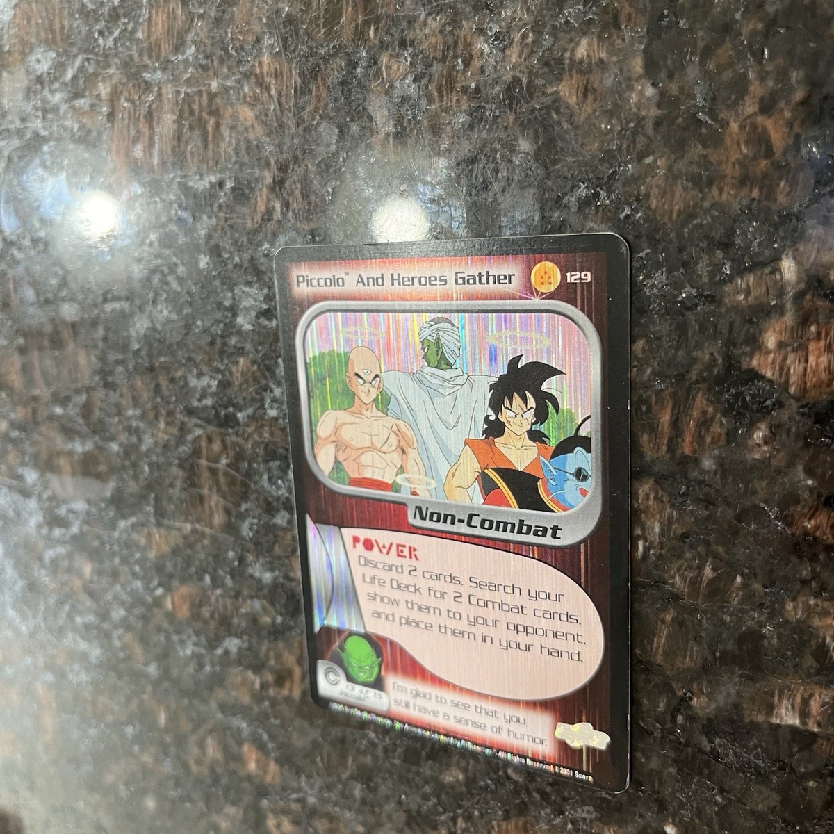 Dragon Ball Z CCG SCORE Piccolo and Heroes Gather Rare Foil #129