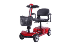 4 Wheel Mobility Scooter Electric Powered Foldable Wheelchair Device For Elderly
