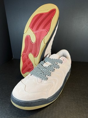 Nike Air Jordan Session Mens Size 10 Pink Black Gum Suede Skate IB3731-600 New