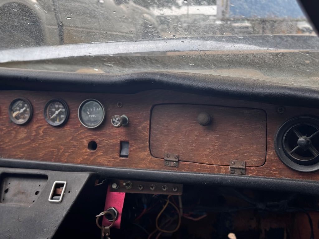 1970 Lotus Europa OEM Rear Back Glass 