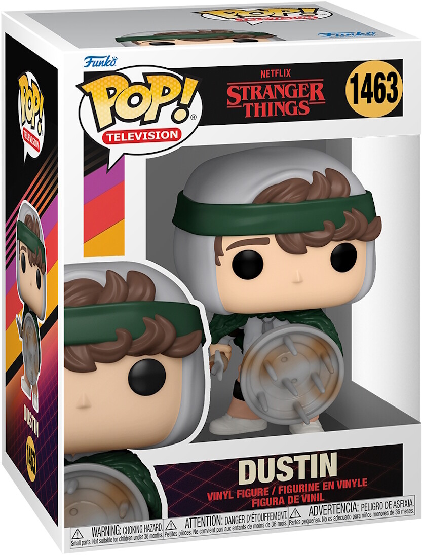 Stranger Things - Dustin 1463 - Funko Pop! Vinyl Figur | eBay