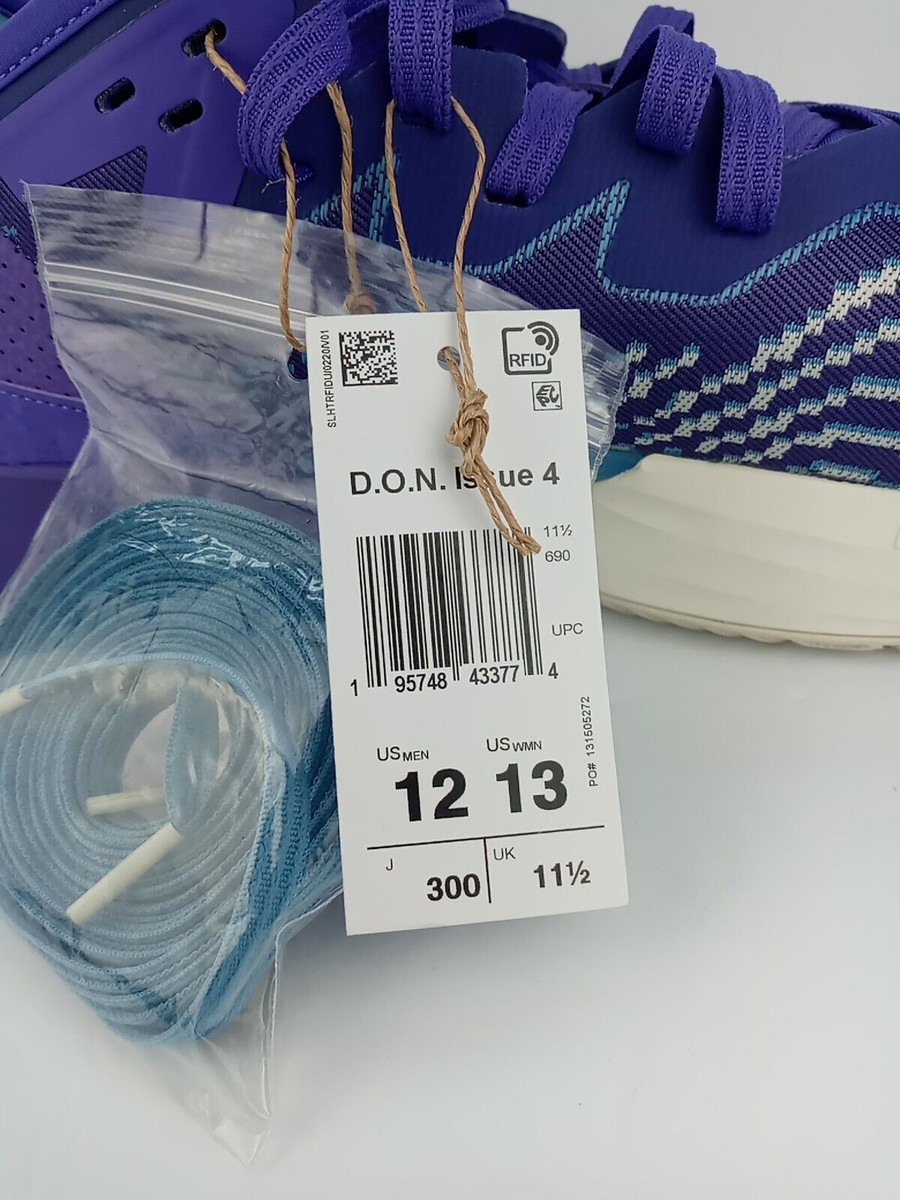 ADIDAS D.O.N ISSUE #4 BASKETBALL SHOES Purple Rush HR0710  display picture 2