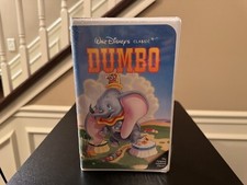 Walt Disney Home Video VHS - Dumbo, New, Sealed, Excellent Clamshell