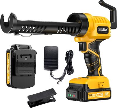 Cordless Caulking Gun 20V Electric Caulk Adhesive & Sealant Guns Silicone Tool