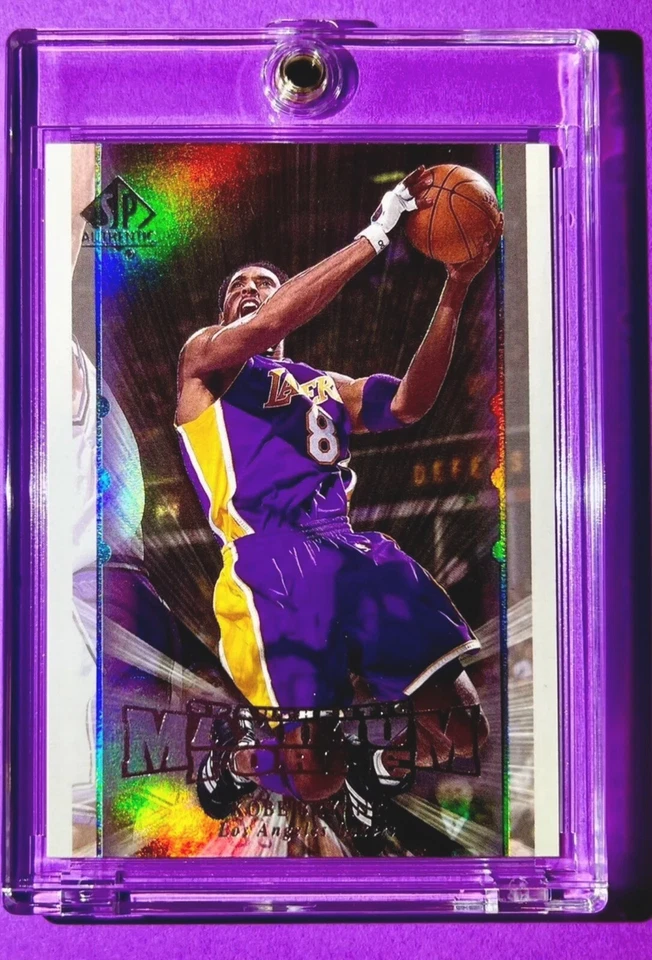Kobe Bryant Card RAINBOW REFRACTOR HOLO COLOR SP INSERT 90’s LAKERS JERSEY #8 - Image 2 of 4
