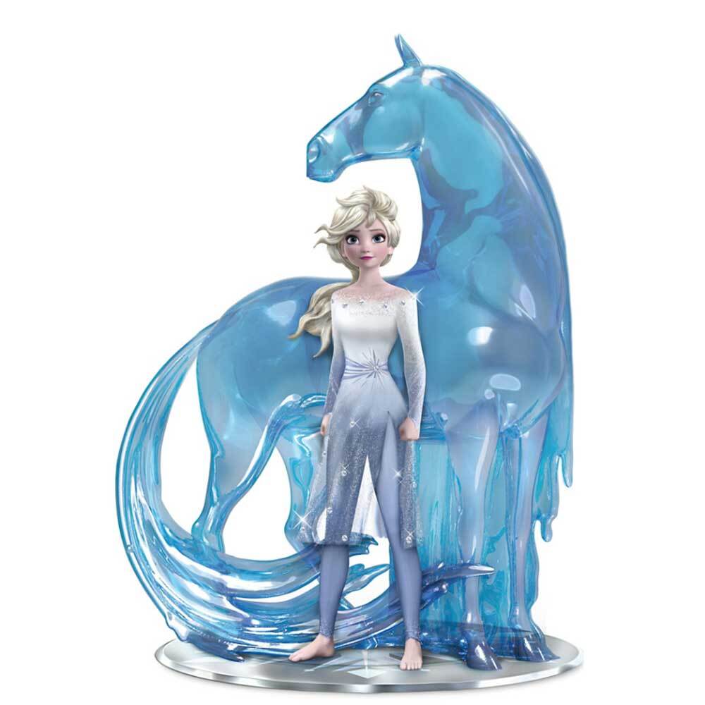 Bradford Exchange Disney FROZEN Trust Your Journey Elsa And Nokk Figurine  NIB