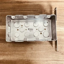 Thomas & Betts Steel City 4-Gang Steel Drawn Wall Box 4G4DV1/2 2-1/8"