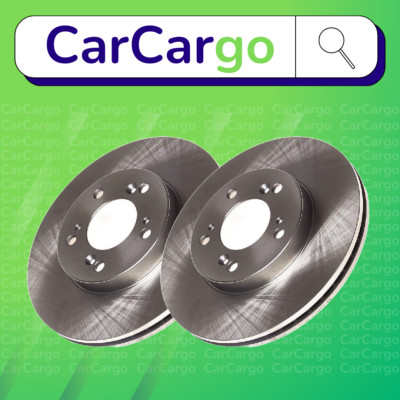 Premium Vented Front Brake Discs Pair Honda Shuttle 3.0 1997-2004 282 mm