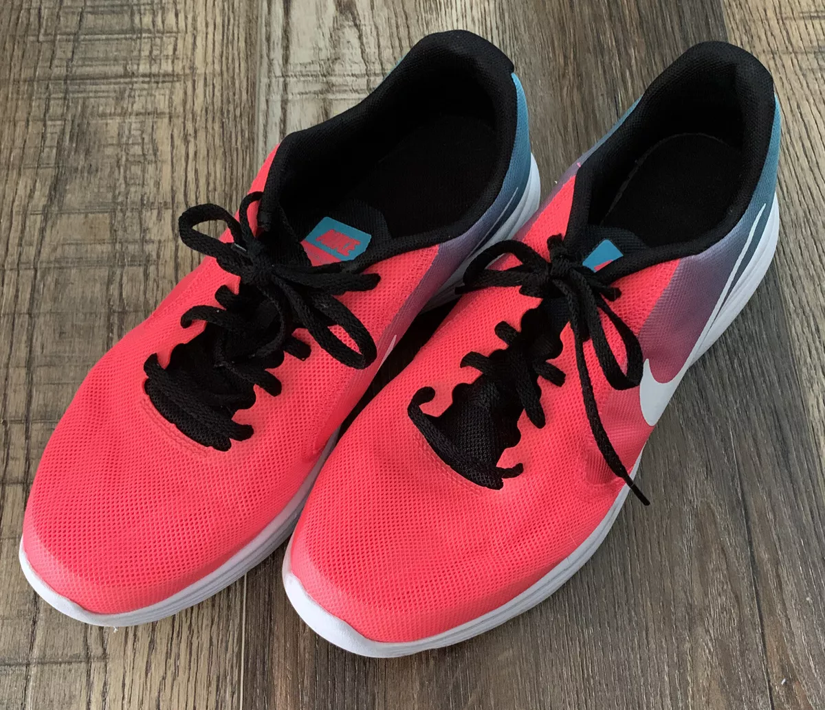 Nike Revolution 3 Women Size 6.5Y 819416 404 Pink Blue Purple