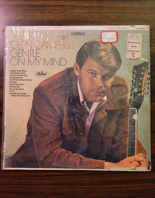 Gentle On My Mind Glen Campbell Vinyl Record LP