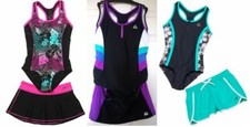 NEW  Gerry Girl's Swimsuit, One-piece and Shorts or Skirt, Size 8 -16