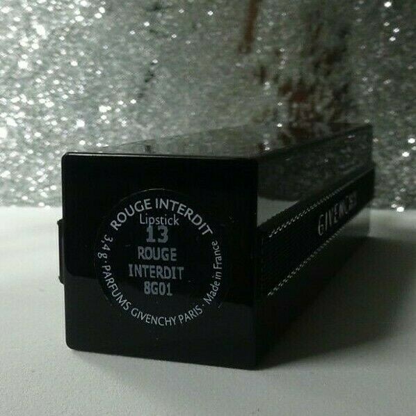 Givenchy Rouge Interdit Lipstick Full Size Brand New
