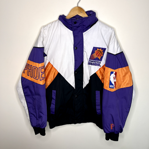 Authentic Vintage 90s Phoenix Suns Pro Player NBA Basketball Jacket