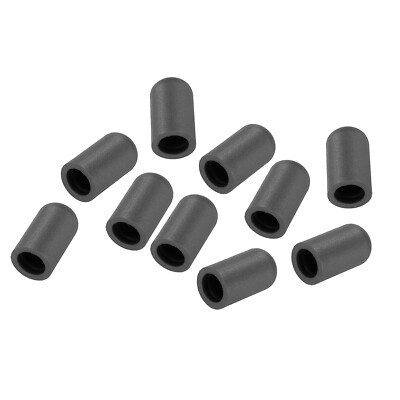 Drum Mute Drumstick Silent Tip Drum Dampener Practice Percussion Black 10pcs
