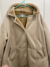 Coat - Gabriella Vicenga - Faux Sheepskin Look Fur - uk Size 24/26