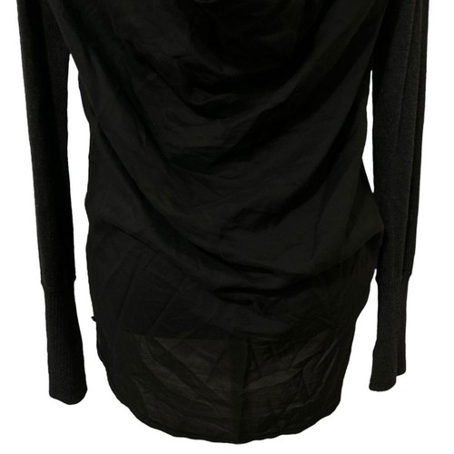 LULULEMON Langarm Pullover mit drapiertem Rücken Unity * schwarz/schwarz meliert - Bild 9 von 15