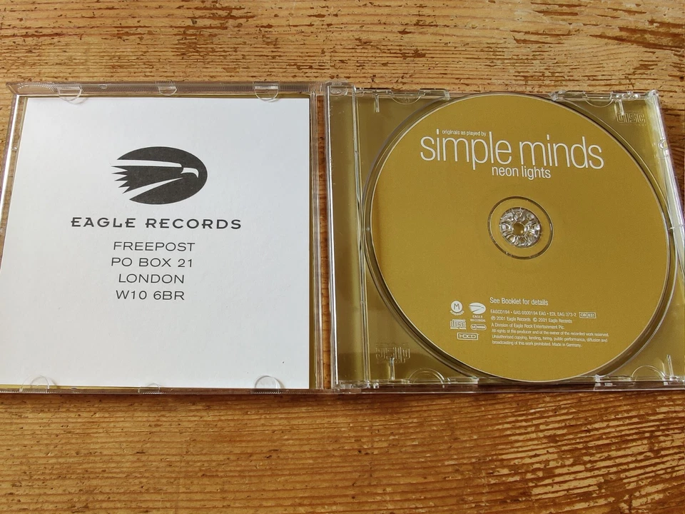 Neonlights von Simple Minds - CD (2001) guter bis sehr guter Zustand - Bild 4 von 4