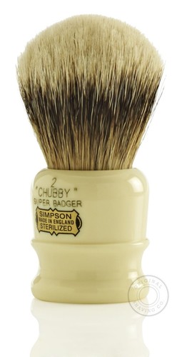 Pennello Da Barba Simpson Chubby Super Badger - 2 - Foto 2 di 2