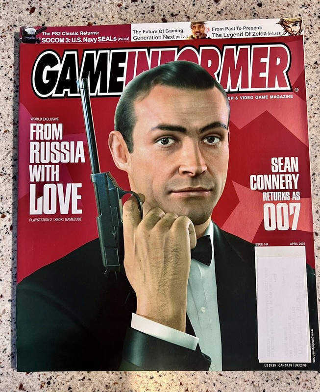 Game Informer - April 2005 Issue 144 From Russia With Love Sean Connery Returns