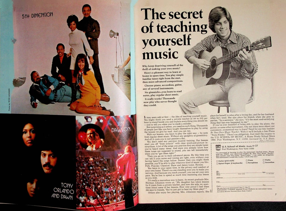 Hit Parader Songs & Stories July 1973 Alice Cooper Lobo Hank Williams - Image 3 of 4