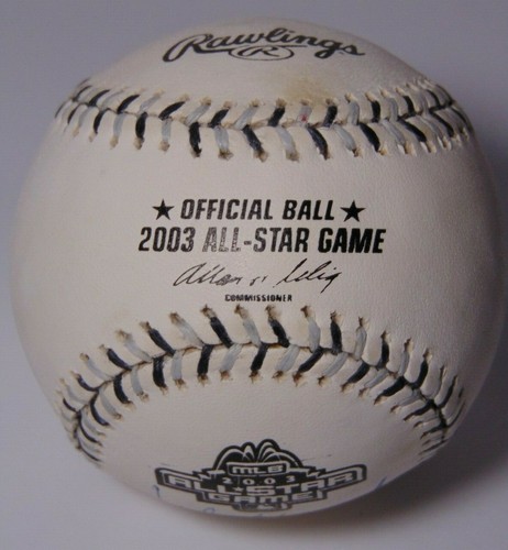 Ichiro Suzuki Signed Baseball 2003 MLB All Star Game COA & CASE Seattle Mariners - Picture 5 of 11