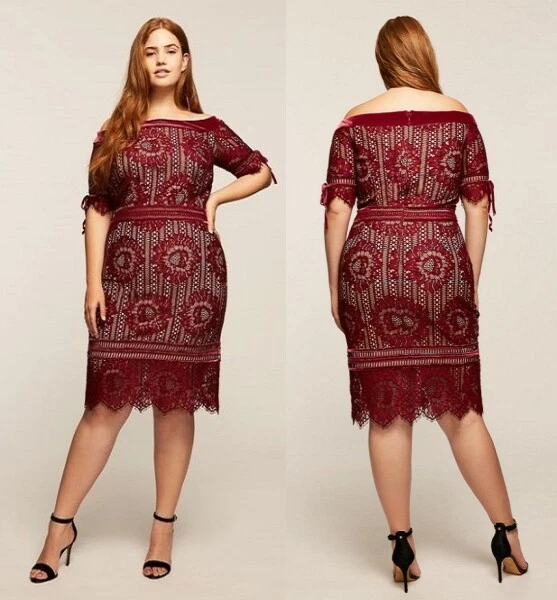 red lace dresses with sleeves Modest Red Lace Prom Dress Mermaid Long Sleeve main image 0
